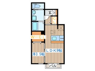 ラヴィスの物件間取画像